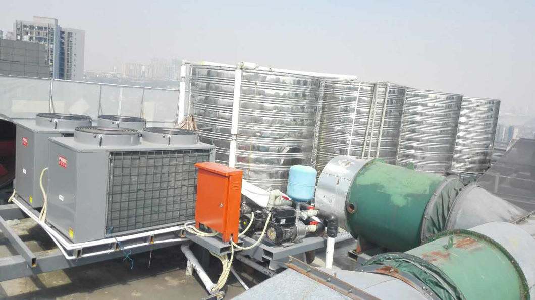 重慶市渝北區金山匯酒店熱水項目