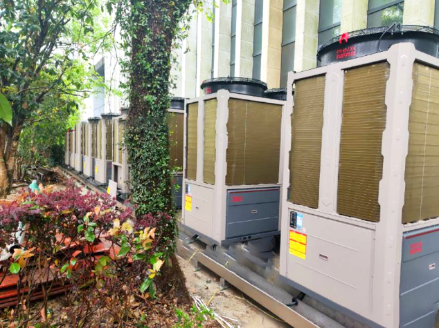 工業高溫空氣源熱泵機組