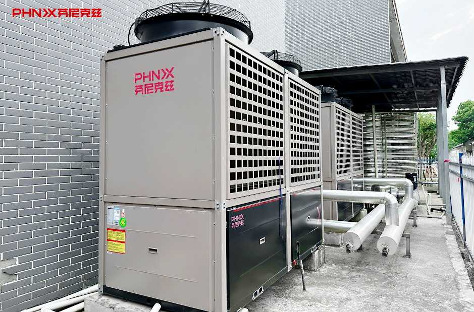 芬尼樣板 空氣源商用兩聯供 節能安全 助力綠色低碳校園建設