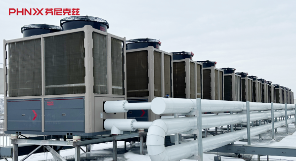 芬尼樣板 | 在東北，100000㎡大型產業園區的采暖及熱水供應系統要如何才能得到保障？